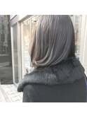 ダークグレージュカラー☆ミディアムスタイル