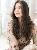 くせ毛風こなれカールx小顔センターパートa越谷20代30代40代