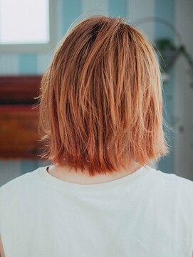 プロデュース 相模原店(Produce) シースルーバング☆ヌーディーカラー♪ボブ