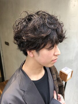 オムズ(OM's) メンズマッシュパーマツイストスパイラルパーマニュアンスパーマ