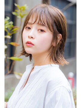 アメリ 新宿(Ameri) Ameri 愛されゆるふわボブ イルミナカラー【新宿】