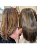 持ち重視の髪質改善ストレート