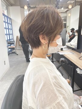 ジーニー 横浜(giinii) giinii横浜_大人美人_ミアショート_ラテベージュ@ryota_hair