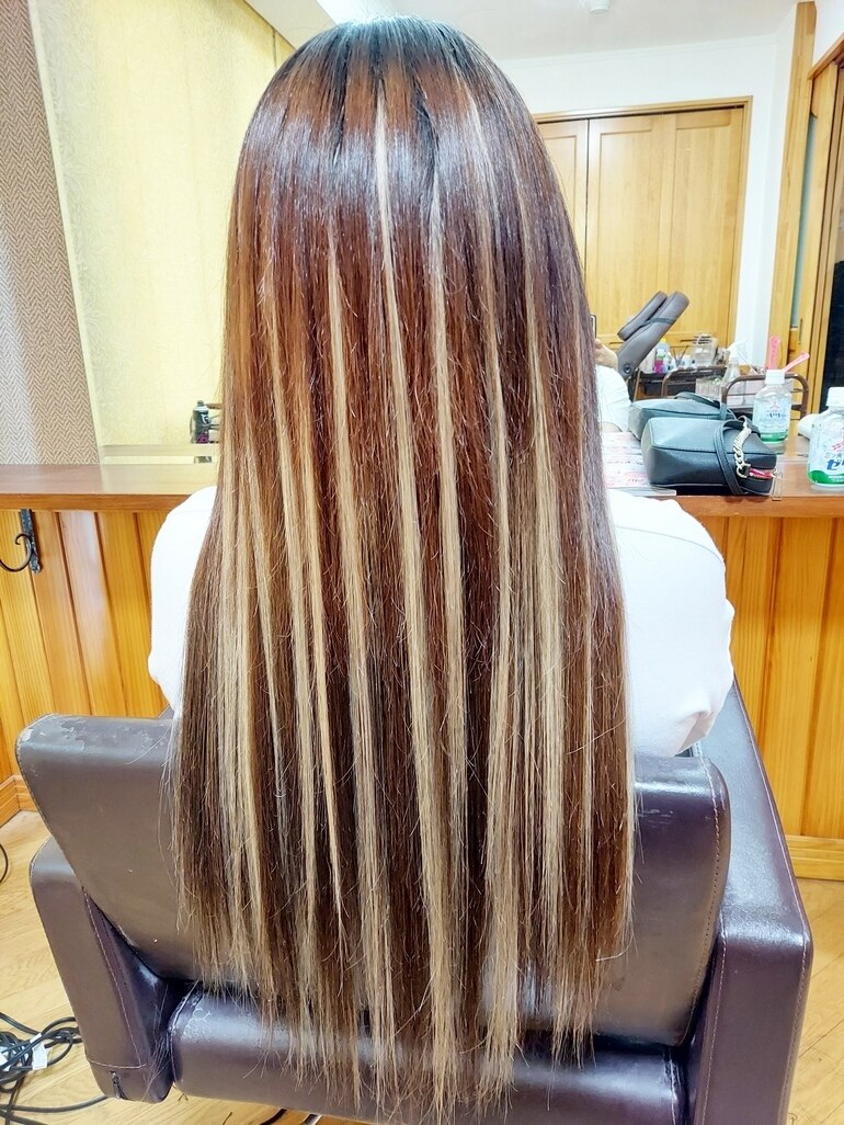 5番50グラム 3番20グラム 　編み込み♡ エクステ♡ 長さ58cm 5番50グラム 3番20グラム 編み込み♡ エクステ♡ 長さ58cm