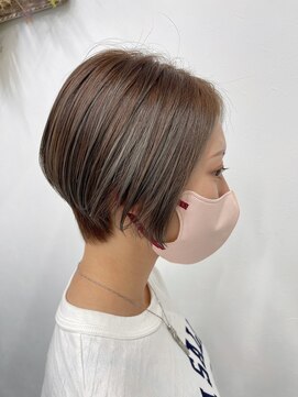 ダンクレスト(Daan Crest) 【グレーパール】×【ミニボブ】