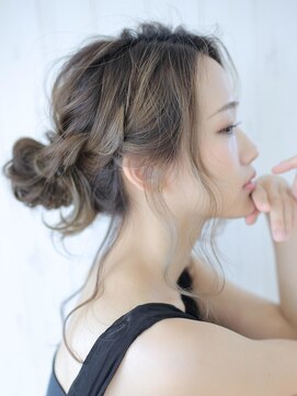 アグ ヘアー カフネ 海南nobinos前店(Agu hair cafune) ルーズカジュアルアップアレンジ