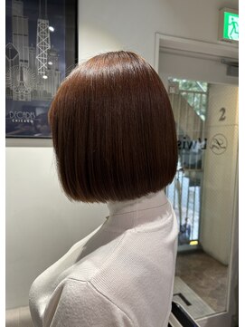 ルイス(L'wis) パツッとbobヘア！！上條