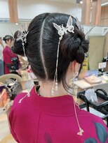 マイスタイル 大井町店(My jStyle by Yamano) お団子ツインテール　ヘアセット　二次会　成人式　卒業式