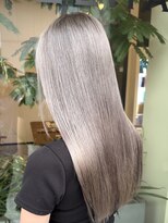 シェルハ(SHELHA)&nbsp;シルバーグレー グレージュ ケアブリーチ ハイトーンカラー