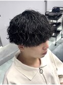 波巻きツイスパMIXパーマ