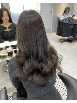 ロンドアヴァントゥス 池袋(Lond aventus) 韓国レイヤー/韓国風/ボブ/髪質改善/黒髪/ブリーチなし〔池袋〕