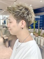 ロンドシエル 横浜(Lond ciel)&nbsp;スパイキーショート×ホワイトベージュ