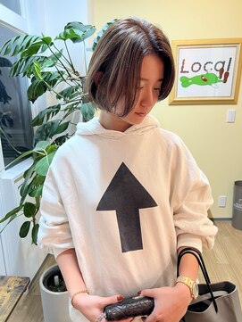 ローカル 半蔵門(Local) ハイライトボブ