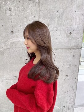 エム(M) 【360度美人レイヤー♪】韓国ヘア 垢抜け うざバング 前髪あり