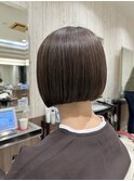大人可愛い小顔前下がりボブ×ナチュラルボブ×ミニボブ20代30代