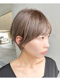 ショート(クセ毛のお客様)