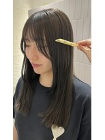 マッシュ 天王寺あべの(MASHU)&nbsp;ダメージレスに透明感グレージュ【イノアカラー】