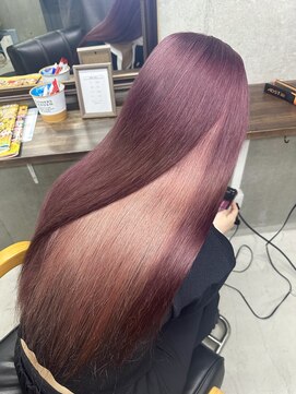 ダンク(DUNK) 2色のピンクインナーカラー