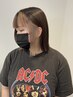 インナーカラー(ケアブリーチ使用)＋カラー＋カット　￥18700→15950