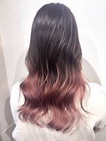 グルグル 新小岩店(GULGUL)&nbsp;くすみピンクがかわいいグラデーションカラー【佐藤】