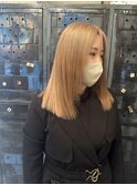 【抜け感】カット＋Wカラー＋トリートメント