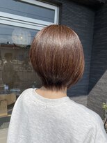 フレイムスヘアデザイン(FRAMES hair design)&nbsp;前下がり大人ショートボブ♪