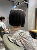 切りっぱなしボブ