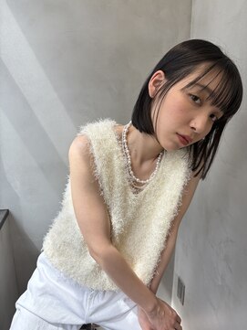 ロンドプロフィール 浦和(Lond profil) ブリーチなしカラー伸ばしかけヘア簡単スタイリング小顔ヘア