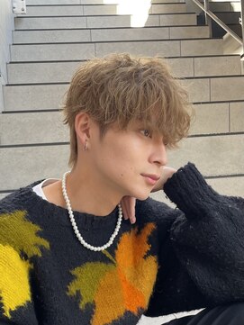 クロトバイキング(Qlotho by KING) 【Qlotho ＫＹＯＫＡ】メンズヘア　ツイストスパイラルパーマ