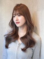 ラベル 渋谷(LAVEL)&nbsp;くびれヘア/小顔似合わせ/前髪カット