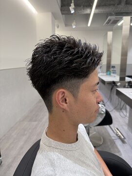 ビカムメンズヘアー 栄店(become men's hair) フェザーパーマ/名古屋/栄