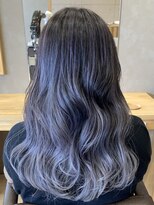 ココンヘアー(KOKON hair)&nbsp;【エアタッチ × パープルシルバー】