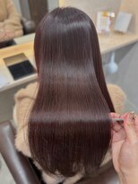 セライロ 千葉(celilo)&nbsp;髪質改善 艶カラー ボルドーカラー【momoka】