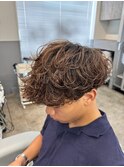 MEN’S HAIR/波巻ツイストスパイラル/フェザーパーマ/本町