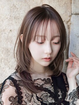 大人可愛い20代30代40代レイヤーロング