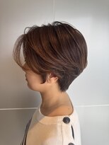 リノア 鵠沼海岸(LINOA)&nbsp;大人ガーリー/ダークアッシュ/似合わせカット/