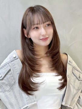 グローアイヴィ 大宮(GLROW IVY) ロングレイヤー韓国レイヤースタイル