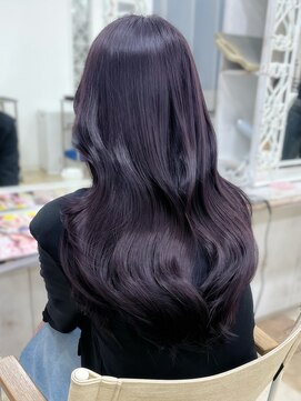 ルフェリ(Lufeli) 【Lufeli】いとうりお　ダークラベンダー/ブリーチなし/韓国巻き