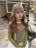 【ZEST中野/Hikaru】春にぴったりピンクルーツカラー♪