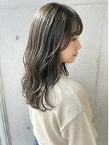 カラープロデュースバイアルバ(color produce byALBA)&nbsp;ミルクティーブロンド/ダークブルー/デジタルパーマ/幡ヶ谷