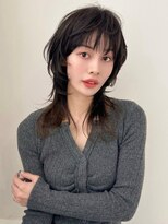 ソヨン 星が丘店(SOYON)&nbsp;ミディアムレイヤーシャギーウルフ/ハイレイヤーウルフ前髪あり