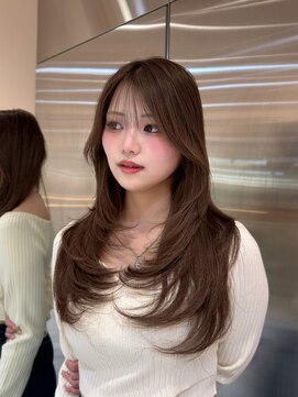 シー バイ ロンド 新宿(Sea by Lond) バタフライレイヤー×マロンブラウン