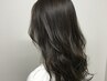 【ストレートパーマ】tokio de sinkaストレートパーマ+カット+前処理tr ￥8000
