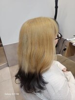 ヘアースパ ノッシュ 藤崎店(Hair Spa Nosh) ゴールド×ブラック