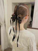 チャコ 新宿(CHACO)&nbsp;ツインお団子[新宿/新宿駅/ヘアセット/ヘアメイク]