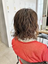 テラス トヨタ(Telasu Toyota) 朝楽5分セットで可愛いボブパーマのくせ毛風スタイル◎