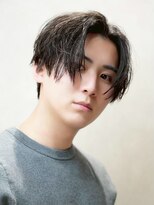 トリリオンヘアー by NoLimit 西梅田店&nbsp;『メンズ梅田美容室』センターパート