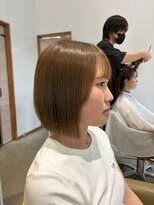 ボイス レーヴ(VOICE reve)&nbsp;軽めボブ×明るめオリーブベージュ