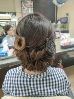 フラワー 栄(Flower)&nbsp;ルーズな和装ヘアセット