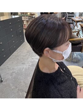 ランソ 成田店(RUNSO) 小顔ショート×ショコラベージュ